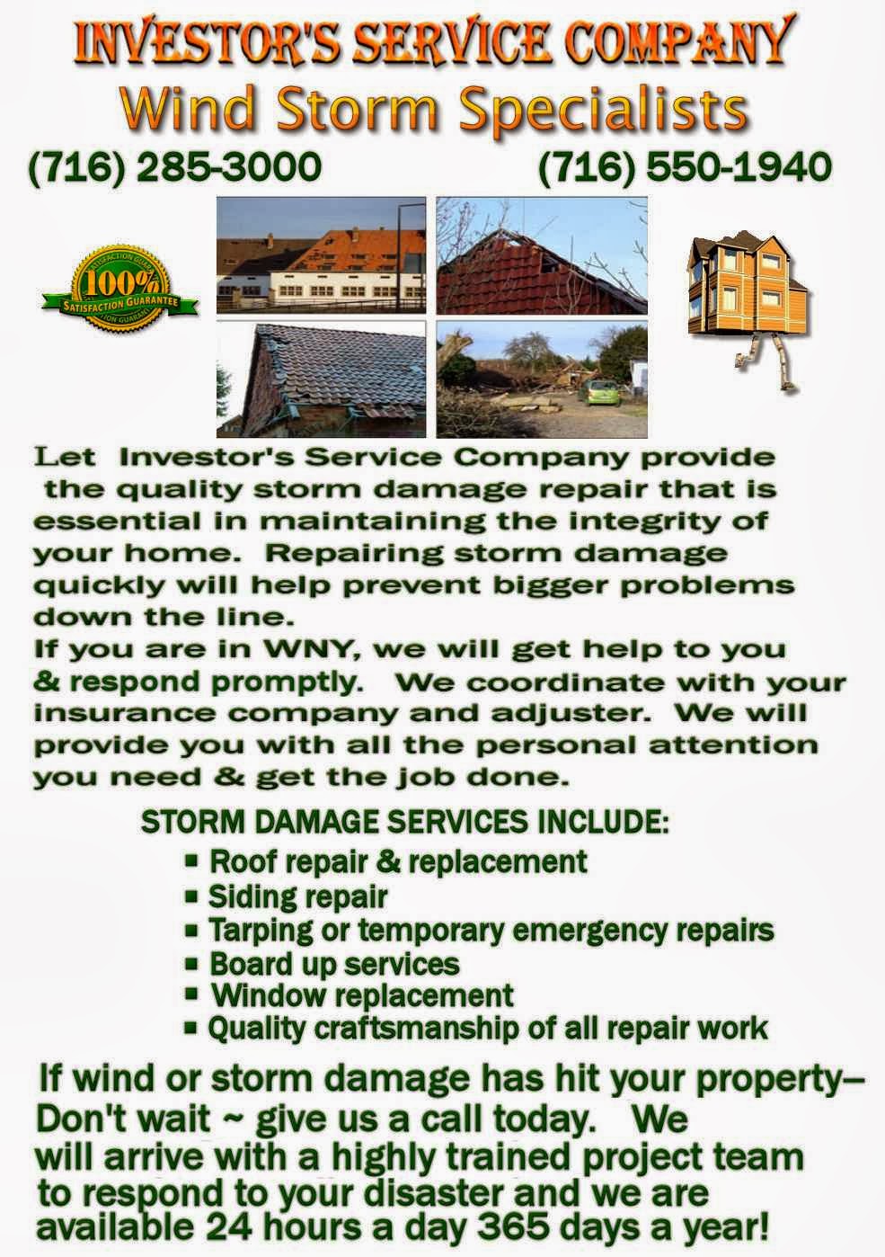Investors Service Co | 4939 Lockport Rd, Niagara Falls, NY 14301, USA | Phone: (716) 285-3000