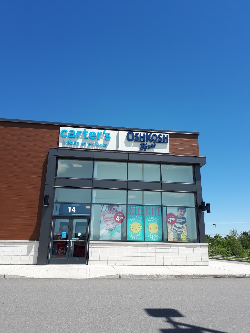 Carters | 14 Rue Valmont, Saint-Jérôme, QC J7Y 4Y2, Canada | Phone: (450) 432-2271
