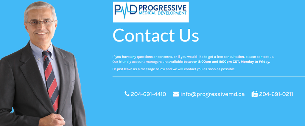 Progressive Medical Development (MD) | 359 Johnson Ave W Unit C, Winnipeg, MB R2L 0J2, Canada | Phone: (204) 691-4410