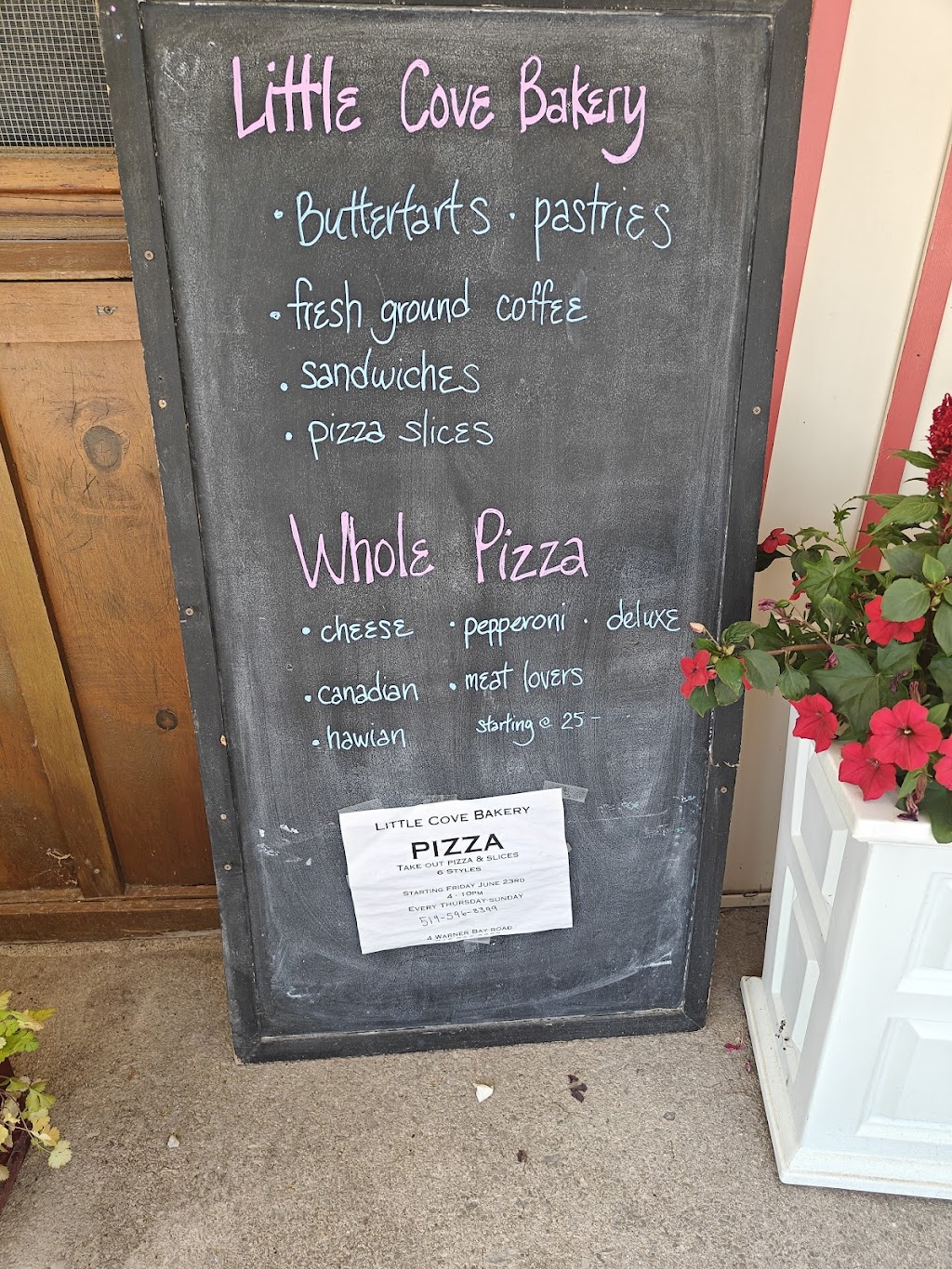 Little Cove Bakery | 4 Warner Bay Rd, Tobermory, ON N0H 2R0, Canada | Phone: (519) 596-8399