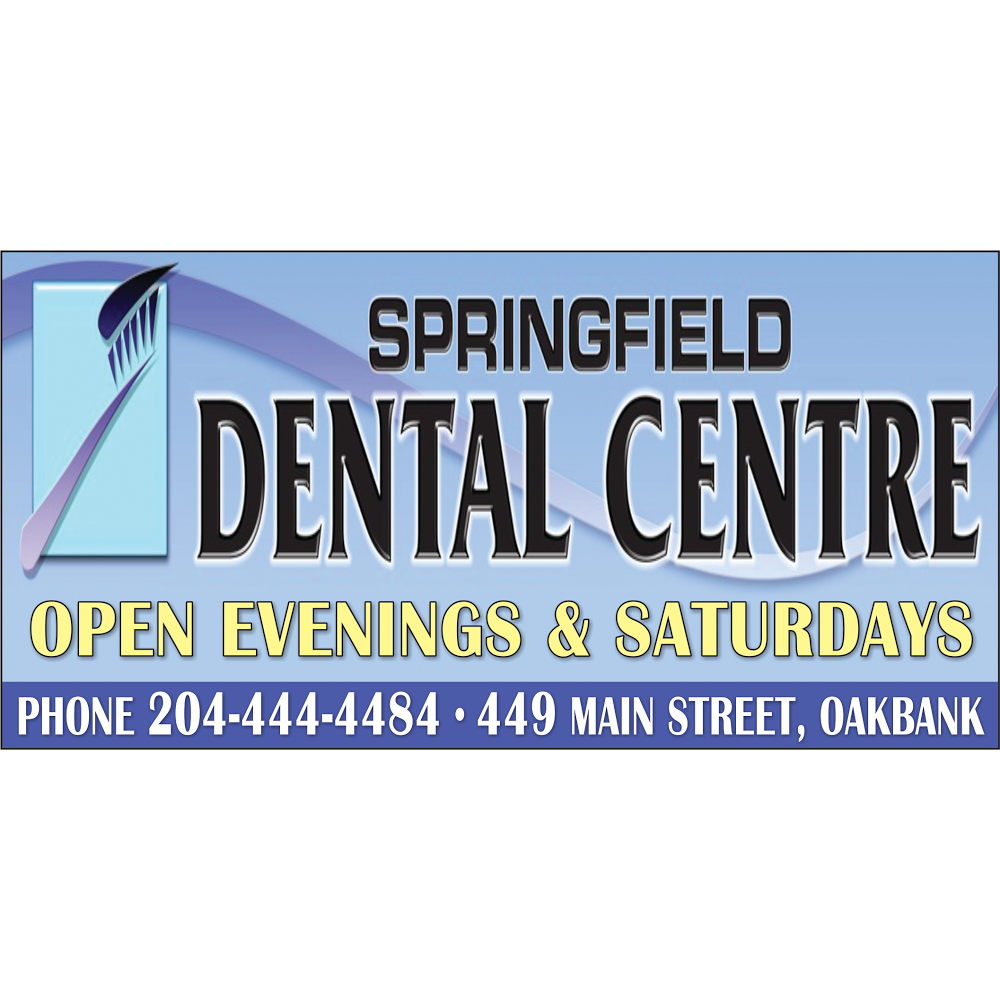 Springfield Dental Centre | 240-449 Main St, Oakbank, MB R0E 1J0, Canada | Phone: (204) 444-4484