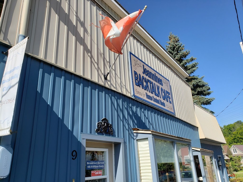 Jeannines Backtalk Cafe | 9 Main St, Warkworth, ON K0K 3K0, Canada | Phone: (705) 924-2166