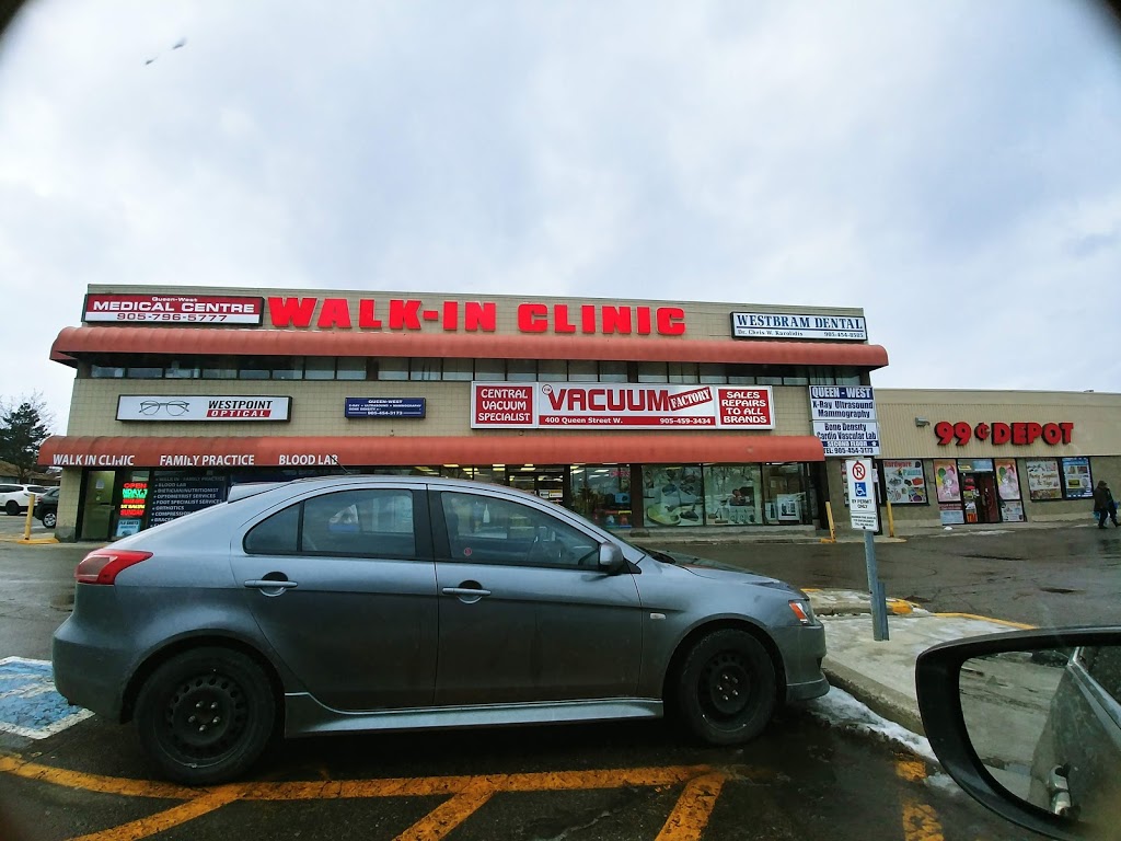 Queen West Medical Walk-In Clinic | 400 Queen St W, Brampton, ON L6X 1B3, Canada | Phone: (905) 796-5777