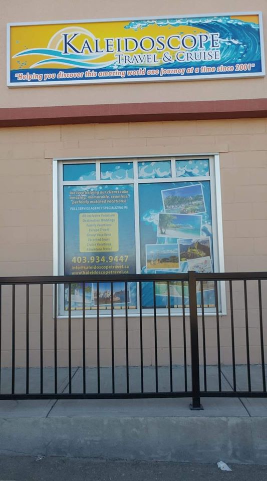 Kaleidoscope Travel and Cruise - Strathmore Centre Mall | 304 3 Ave #108, Strathmore, AB T1P 1Z1, Canada | Phone: (403) 934-9447