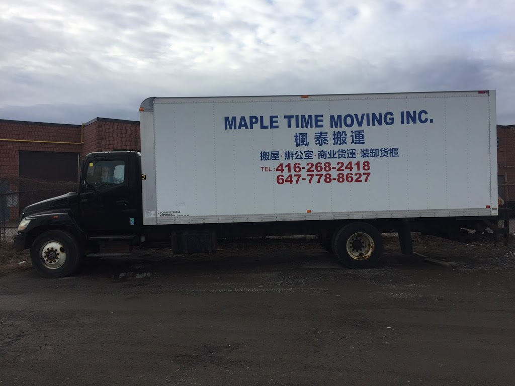Maple time moving company | 3360 Midland Ave, Scarborough, ON M1V 4V7, Canada | Phone: (416) 268-2418