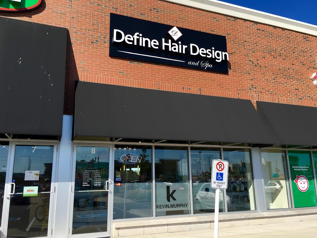 Define Hair Design & Spa | 3051 Walkers Line, Burlington, ON L7M 0W3, Canada | Phone: (905) 332-7972
