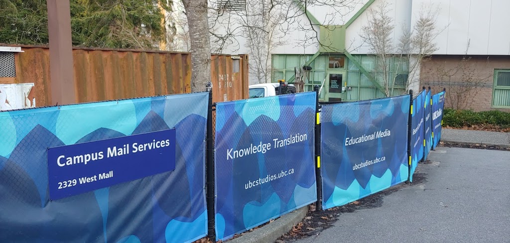 UBC Campus Mailing Services | The University of British Columbia, 2300 Lower Mall, Vancouver, BC V6T 1Z4, Canada | Phone: (604) 822-9495