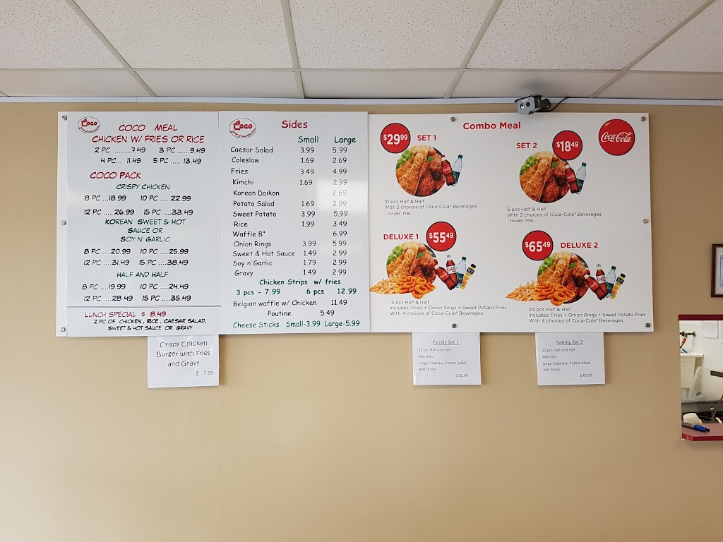 Coco Deep Fried Chicken | 12620 132 Ave NW, Edmonton, AB T5L 3P9, Canada | Phone: (780) 472-7328