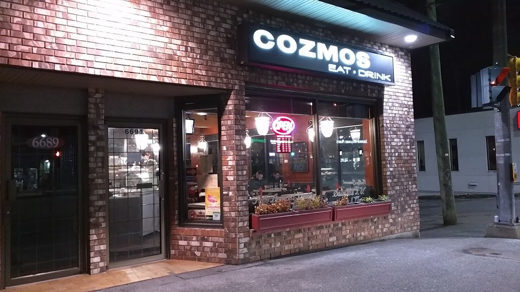 Cozmos Cafe + Bistro | 6691 Hastings St, Burnaby, BC V5B 1S1, Canada | Phone: (604) 205-5831