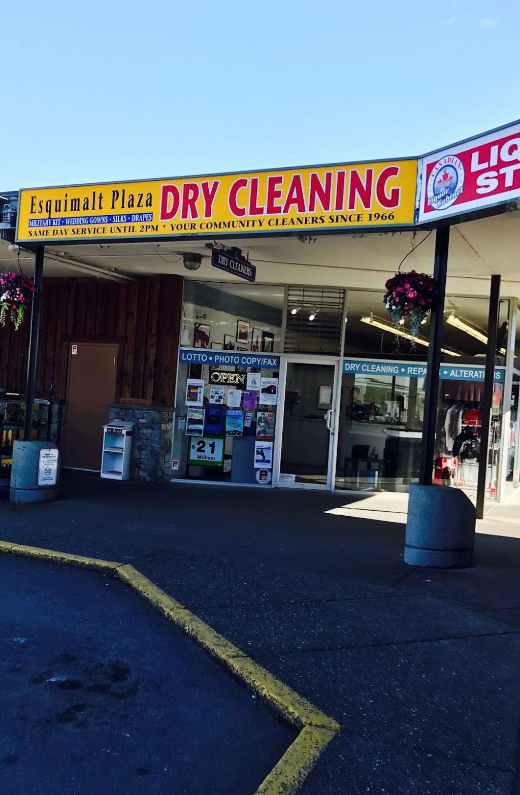 Esquimalt Plaza Dry Cleaning | 1153 Esquimalt Rd, Victoria, BC V9A 3N7, Canada | Phone: (250) 386-8641