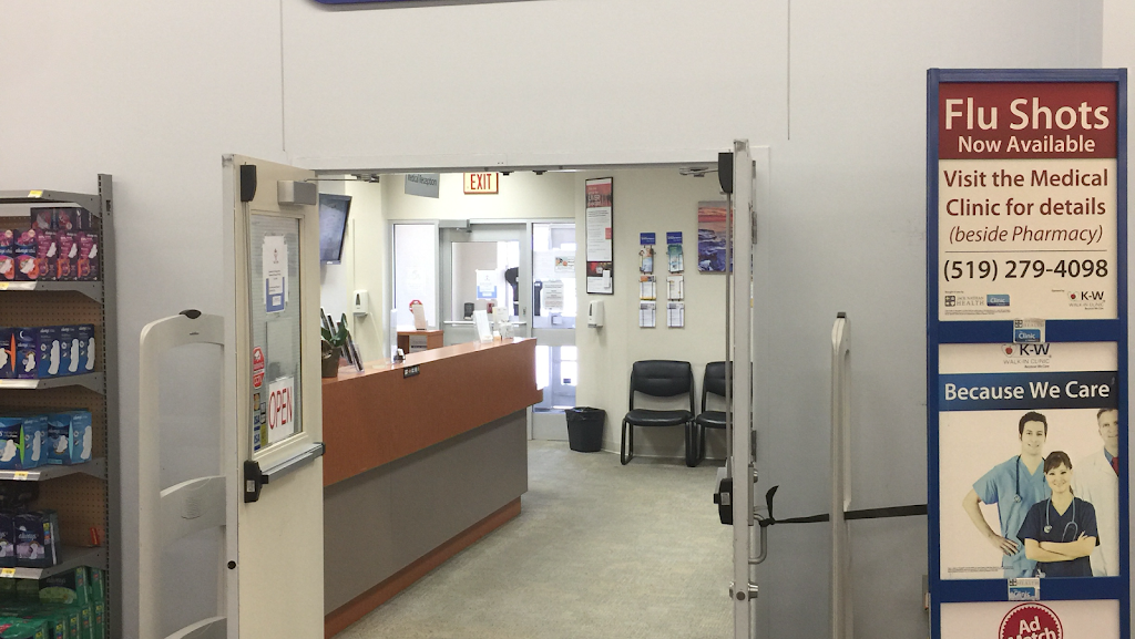 K-W Walk-In Clinic | 100 The Boardwalk, Kitchener, ON N2N 0B4, Canada | Phone: (519) 279-4098