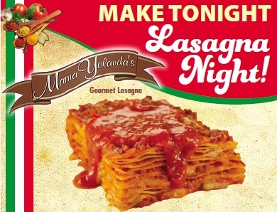 Mama Yolanda’s Gourmet Lasagna | meal takeaway | 60 Harlowe Rd Unit #10, Hamilton, ON L8W 3R6, Canada | 9056450447 OR +1 905-645-0447