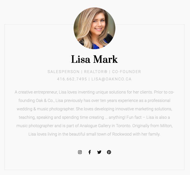 Oak & Co. Real Estate Team | 602 Sunnyvale Crescent, Milton, ON L9T 4K7, Canada | Phone: (416) 417-4514