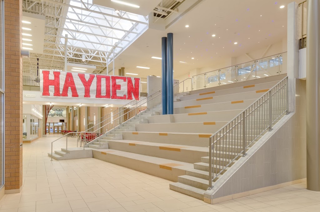 Dr. Frank J. Hayden Secondary School | 3040 Tim Dobbie Dr, Burlington, ON L7M OM3, Canada | Phone: (905) 332-5235