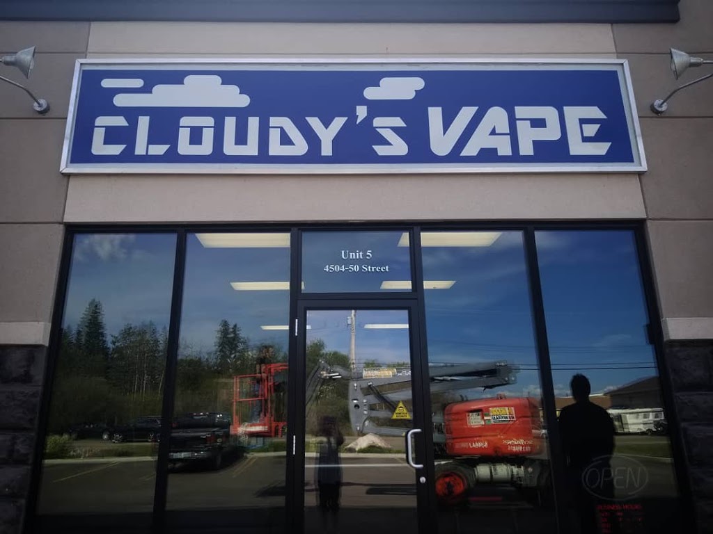 Cloudys Vape | 4504 50 St Unit 5, Stony Plain, AB T7Z 1L5, Canada | Phone: (780) 968-7496