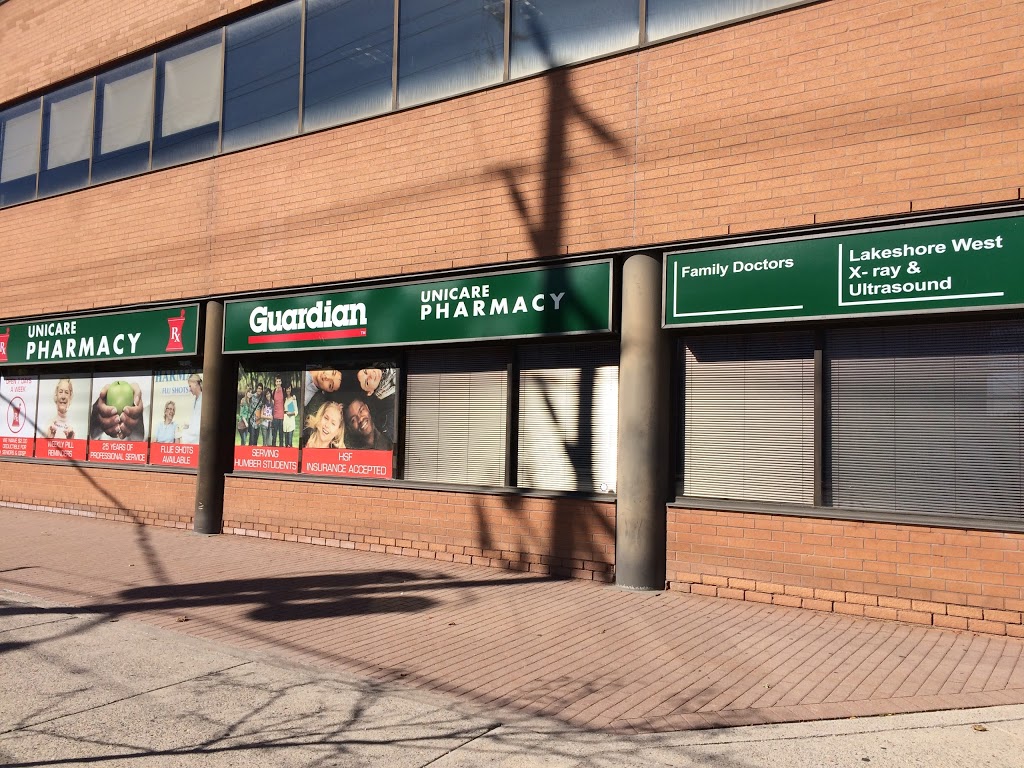 Guardian - Unicare Pharmacy | 3170 Lake Shore Blvd W, Toronto, ON M9V 3X8, Canada | Phone: (416) 503-0013