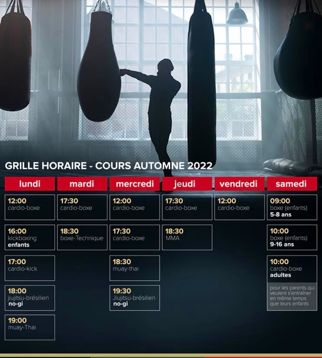 Boxe mma 3R | 3900 Boul Gene-H.-Kruger, Trois-Rivières, QC G9A 4M7, Canada | Phone: (819) 701-2011