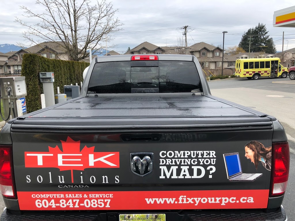 Tek Solutions Canada | 45999 Sherwood Dr, Chilliwack, BC V2R 5T6, Canada | Phone: (604) 847-0857