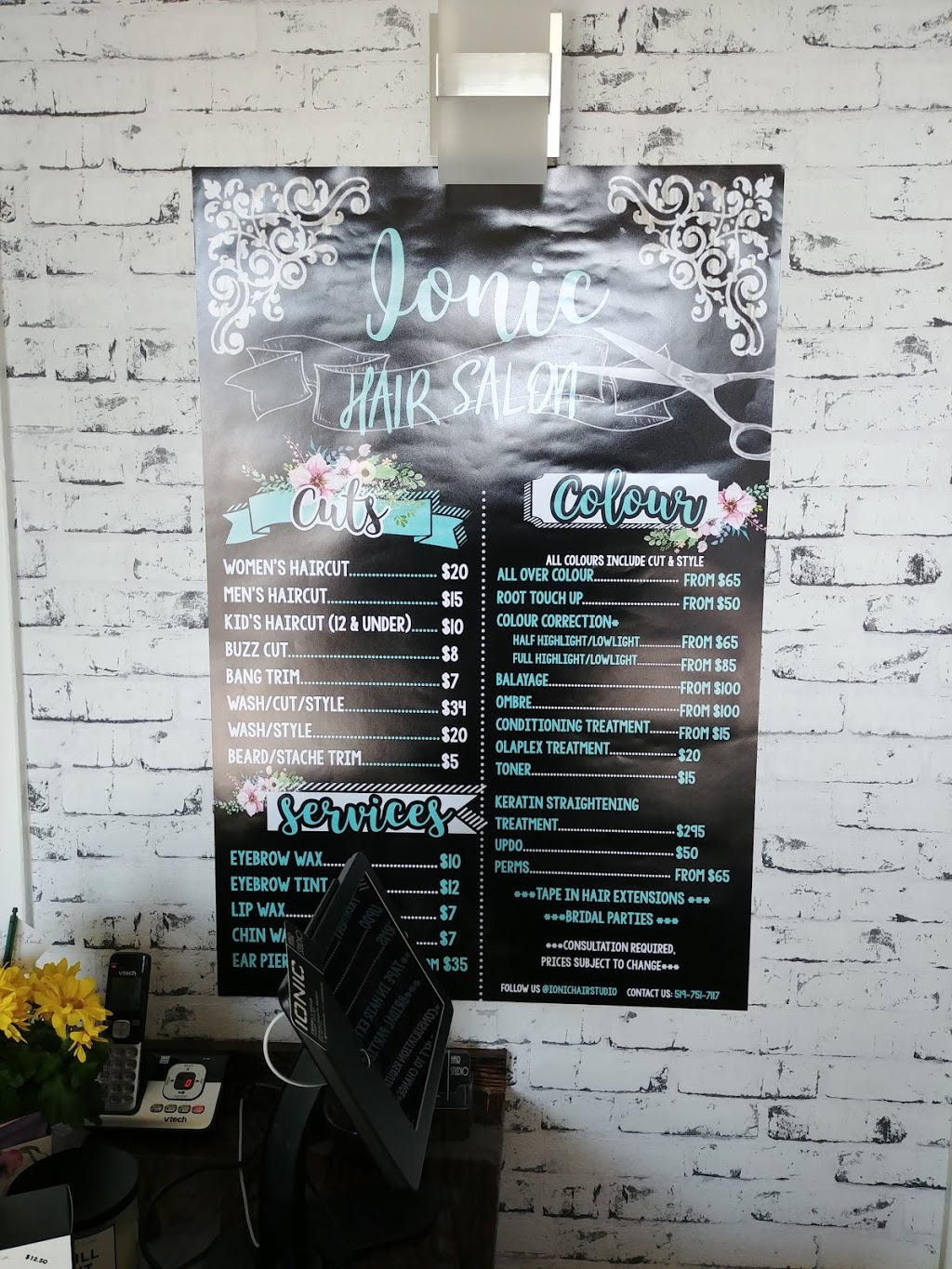 Ionic Hair Studio | 208 King George Rd, Brantford, ON N3R 5L4, Canada | Phone: (519) 751-7117