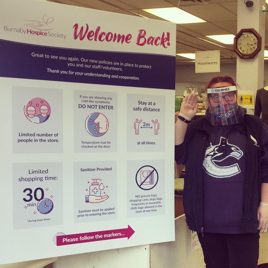 Burnaby Hospice Society Thrift Store | 6843 Kingsway, Burnaby, BC V5E 1E4, Canada | Phone: (604) 520-5082