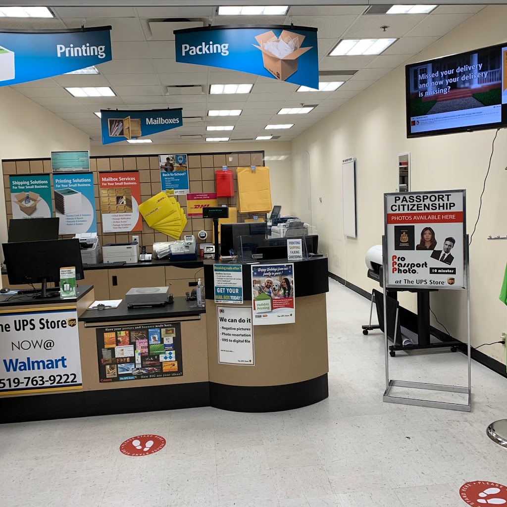 Mailbox services at The UPS Store inside Walmart | The UPS Store inside Walmart, 11 Woodlawn Rd W, Guelph, ON N1H 0B4, Canada | Phone: (519) 763-9222