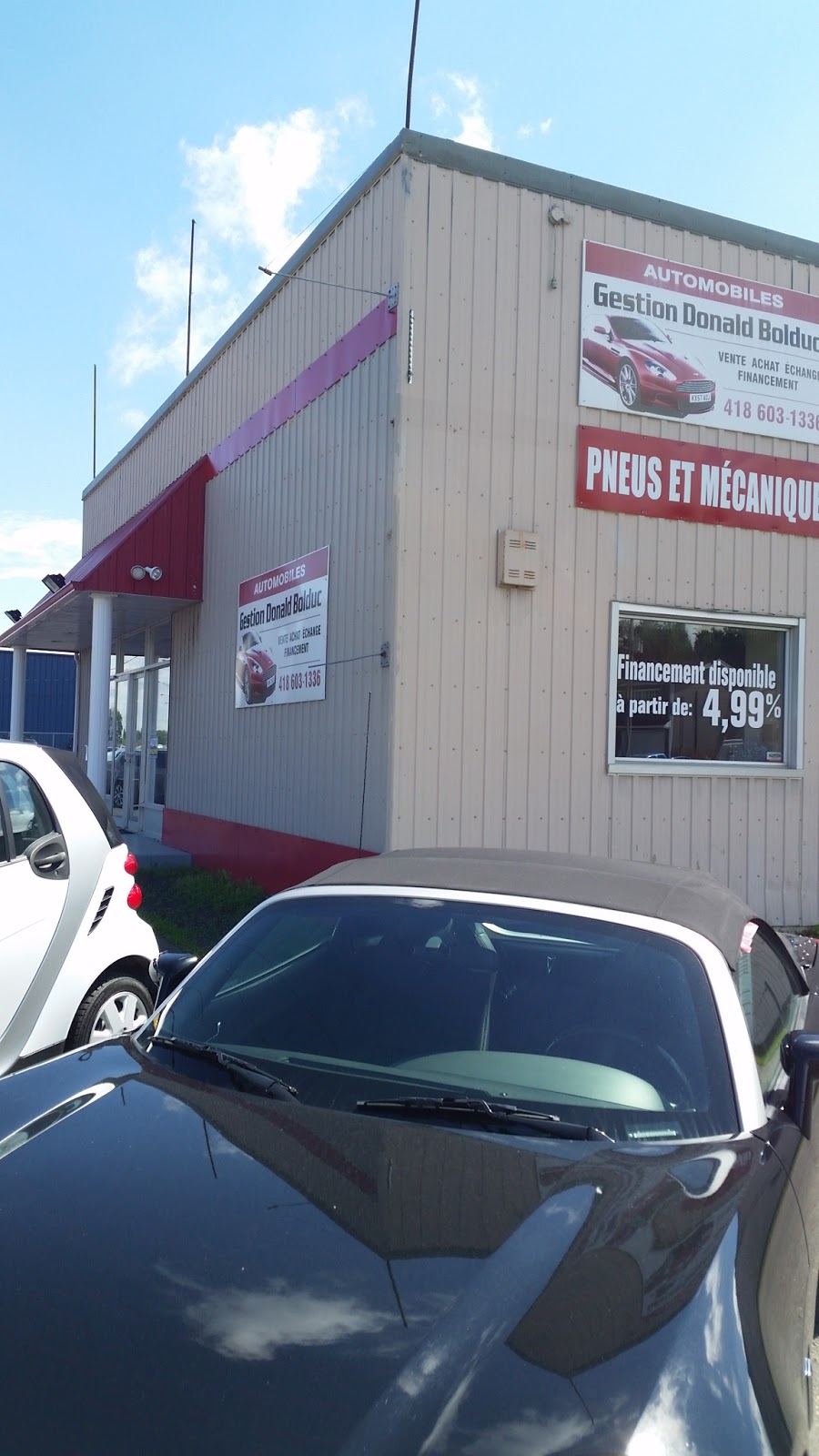 Automobiles Gestion Donald Bolduc | 2324 Boulevard Guillaume-Couture, Saint-Romuald, QC G6W 2R8, Canada | Phone: (418) 603-1336