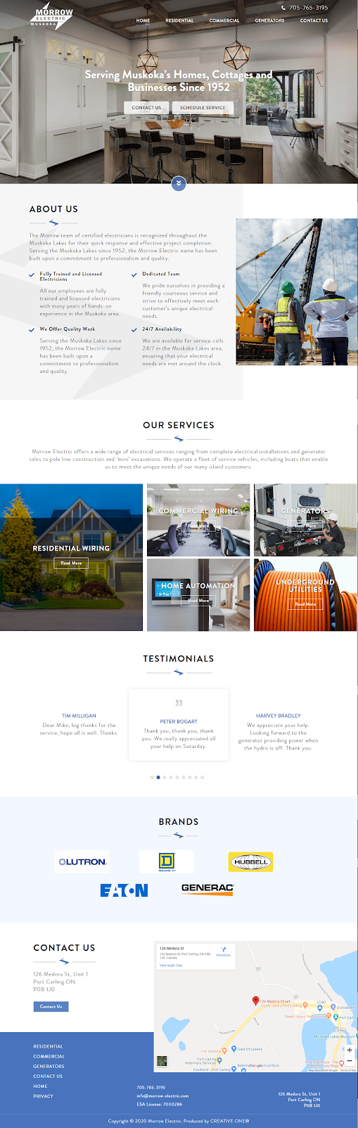 CREATIVE ONE® | Web Design | 1 Crescent Rd Suite 202, Huntsville, ON P1H 1Z6, Canada | Phone: (705) 788-3932