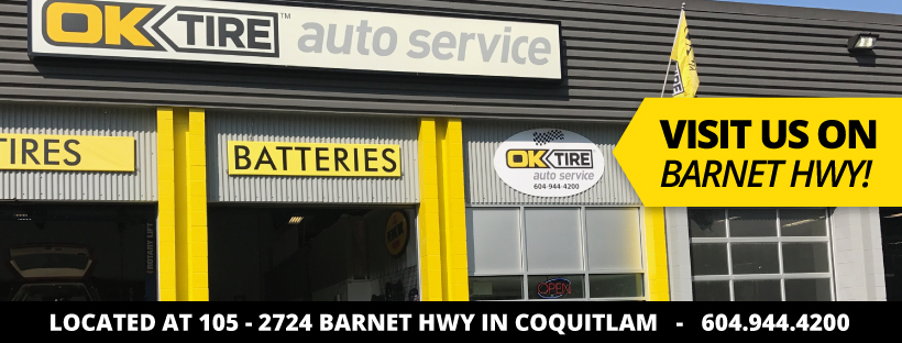 OK Tire | 2724 BC-7A #105, Coquitlam, BC V3B 1B8, Canada | Phone: (604) 944-4200