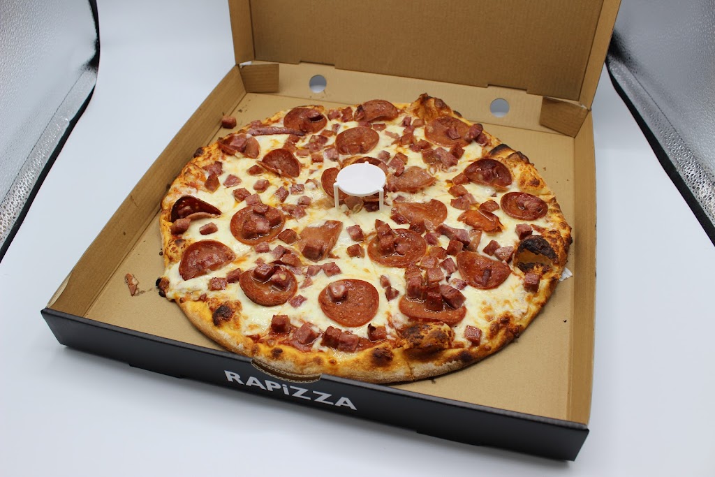 RAPiZZA - Mavis | 720 Burnhamthorpe Rd W Unit 9-B, Mississauga, ON L5C 3X3, Canada | Phone: (905) 232-6339