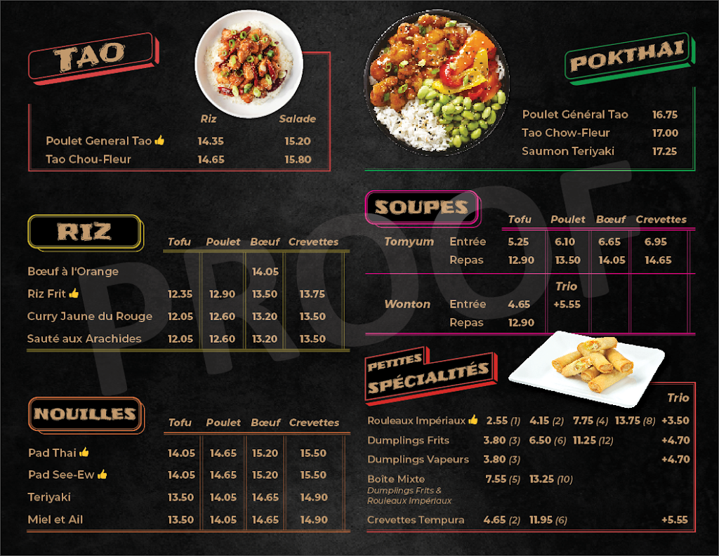 WooThai | 1 Rue Dufferin, Salaberry-de-Valleyfield, QC J6S 1Y3, Canada | Phone: (450) 747-1895