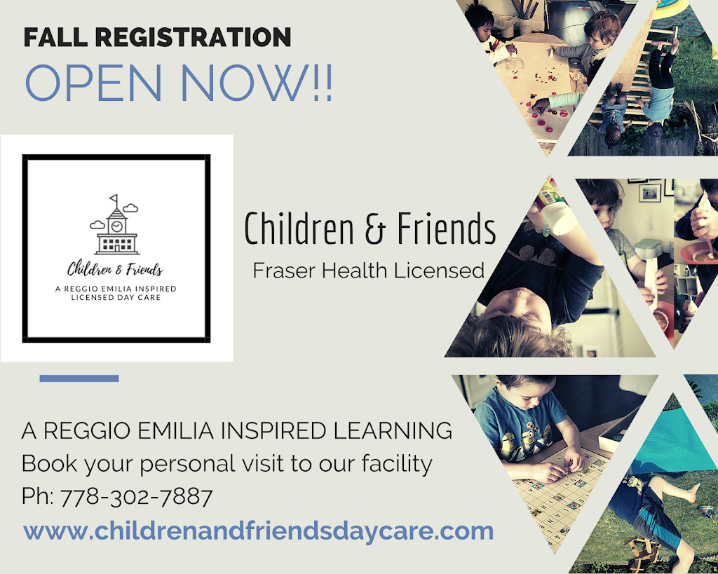 Children and Friends Day Care | 9707 151b St, Surrey, BC V3R 8W4, Canada | Phone: (778) 302-7887