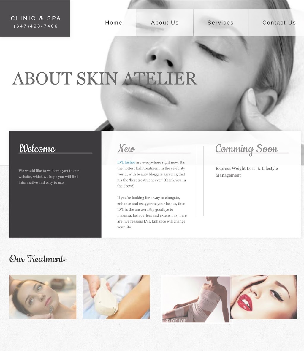 About Skin Atelier | health | 7131 Bathurst St Suite 103, Thornhill, ON L4J 2J7, Canada | 6474987406 OR +1 647-498-7406