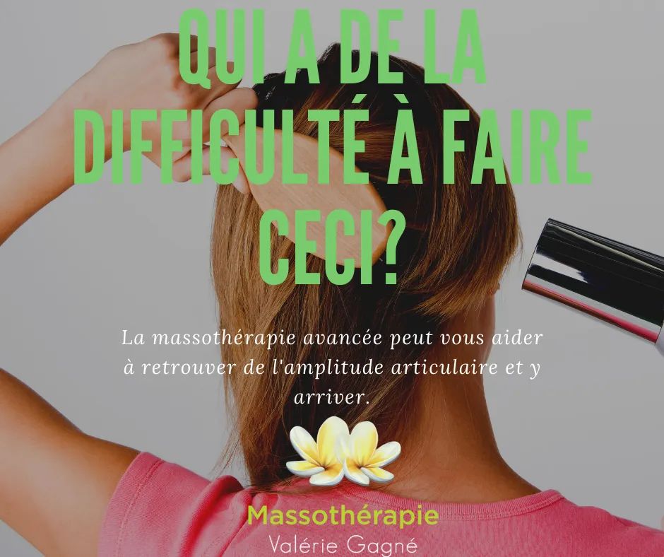 Massothérapie Valérie Gagné | 3270 Rue Lamothe, Terrebonne, QC J6Y 1A5, Canada | Phone: (514) 688-0823