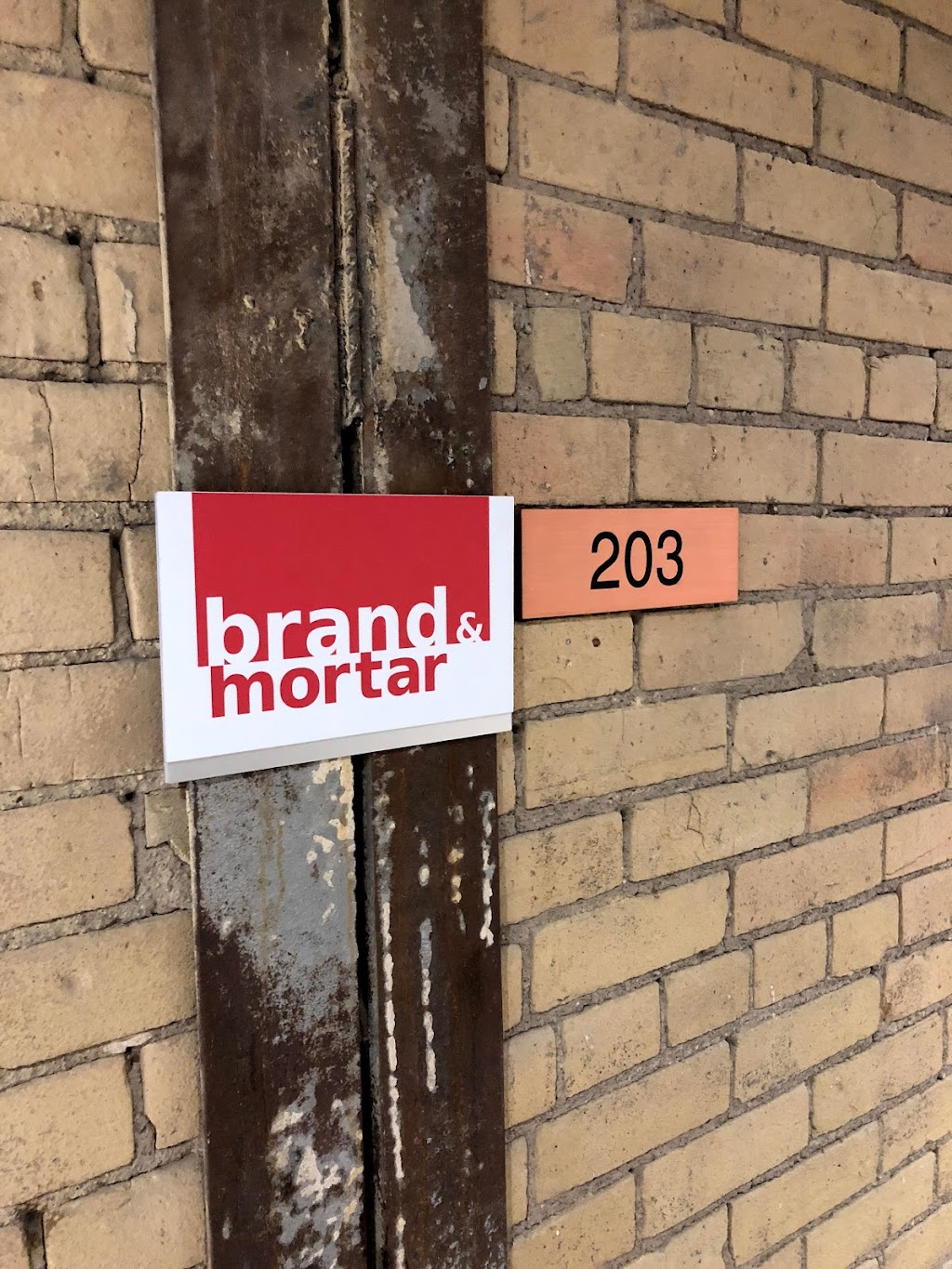 Brand & Mortar | 31 Powerhouse St suite 203, Toronto, ON M6H 0C7, Canada | Phone: (416) 729-1154