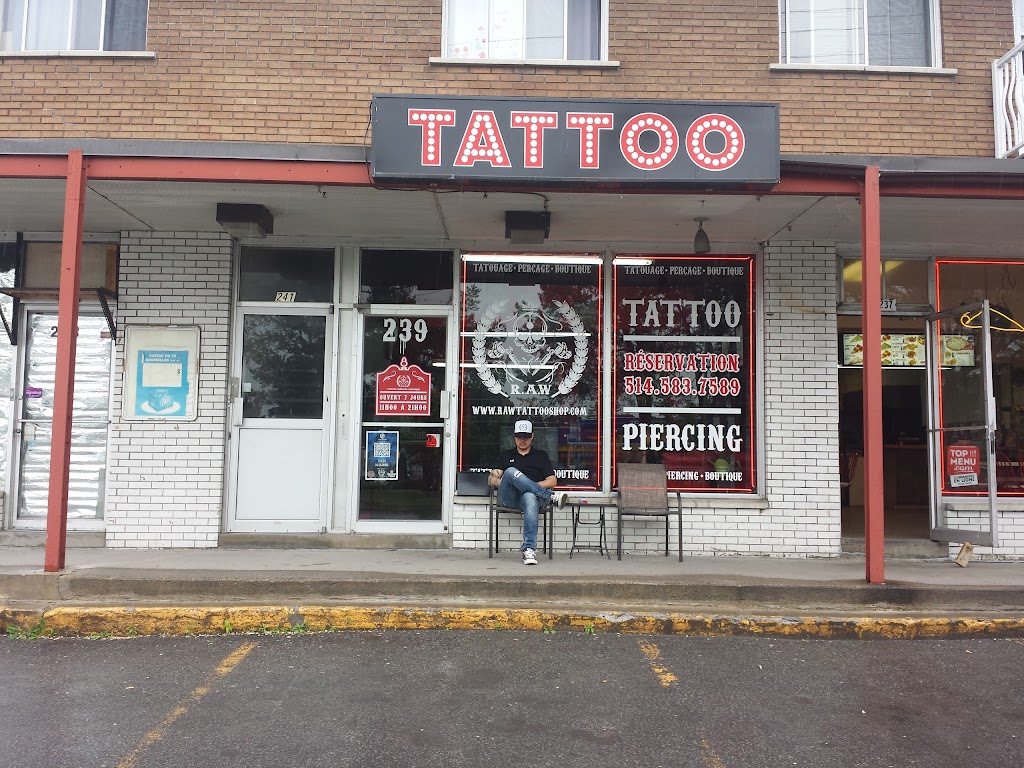 RAW Tattoo Shop - 53 Boulevard Bellerose E, Laval, QC H7K 1S5, Canada