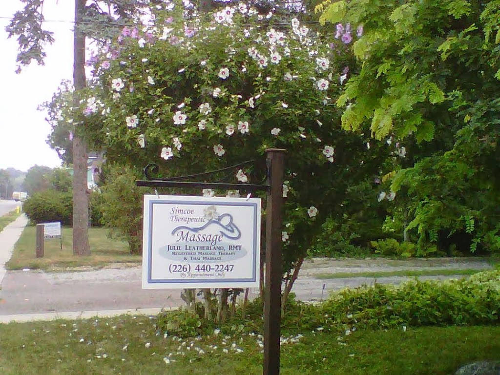 Simcoe Therapeutic Massage~ Julie Leatherland RMT | 176 N Main St, Simcoe, ON N3Y 2M3, Canada | Phone: (226) 440-2247