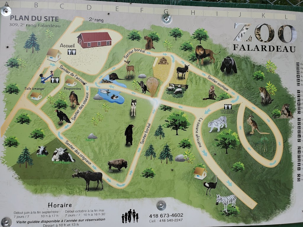 Zoo Falardeau | 309 2e Rang, Le Fjord-du-Saguenay, QC G0V 1C0, Canada | Phone: (418) 673-4602