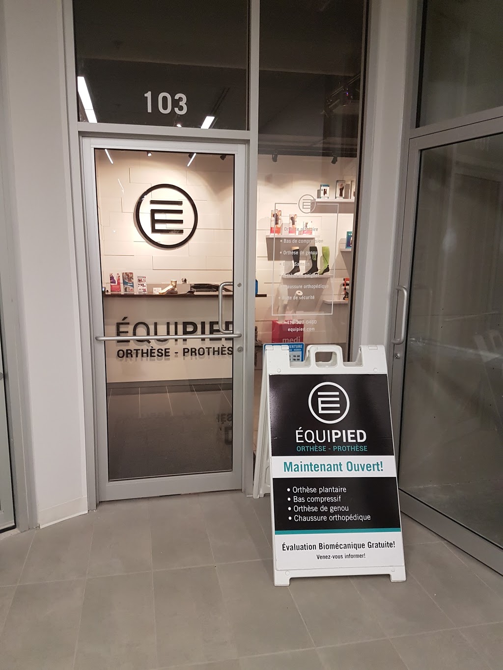 Équipied Orthèse Prothèse | 700 Avenue Taniata #103, Saint-Jean-Chrysostome, QC G6Z 2C2, Canada | Phone: (418) 327-0460