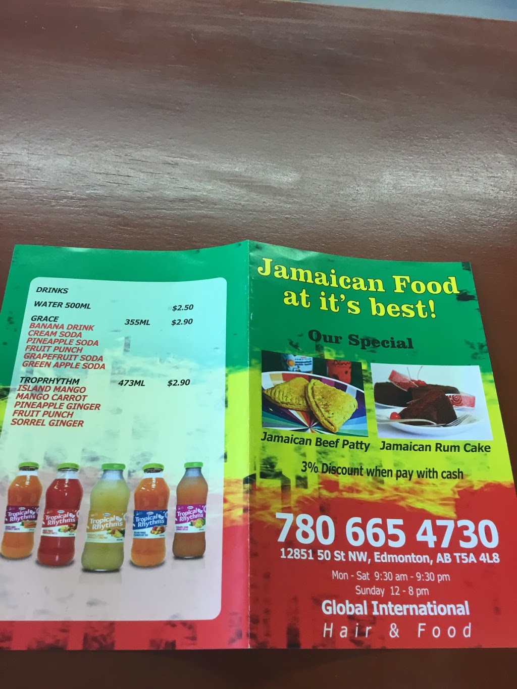 GLOBAL INTERNATIONAL HAIR & FOOD | 12851 50st Nw, Edmonton, AB T5A 4L8, Canada | Phone: (780) 665-4730