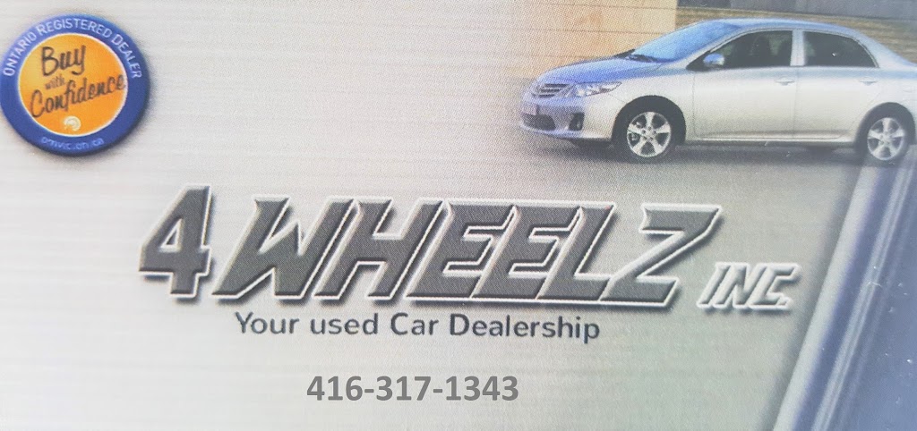 4 Wheelz Inc | 824 Danforth Rd, Scarborough, ON M1K 1H5, Canada | Phone: (416) 317-1343