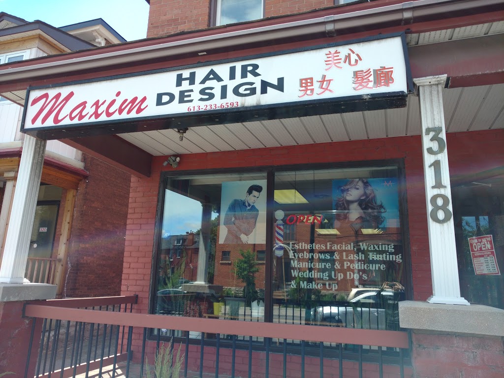 Maxim Hair Design | 318 Bronson Ave, Ottawa, ON K1R 6J3, Canada | Phone: (613) 233-6593