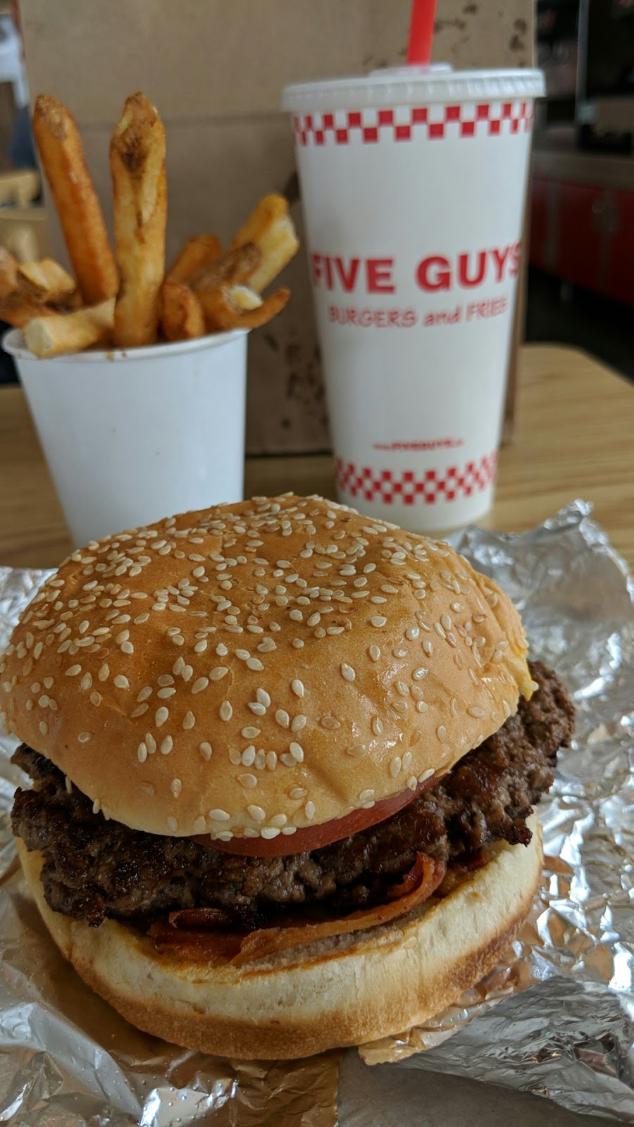 Five Guys | 66 Quarry Edge Dr, Brampton, ON L6V 4K2, Canada | Phone: (905) 456-8787