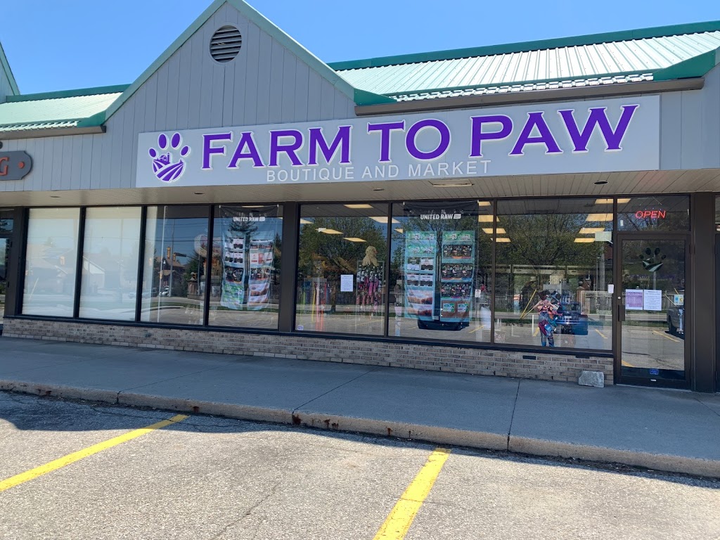 Farm to Paw Boutique and Market | 951 Gordon St Unit #3, Guelph, ON N1G 4S1, Canada | Phone: (519) 836-8681