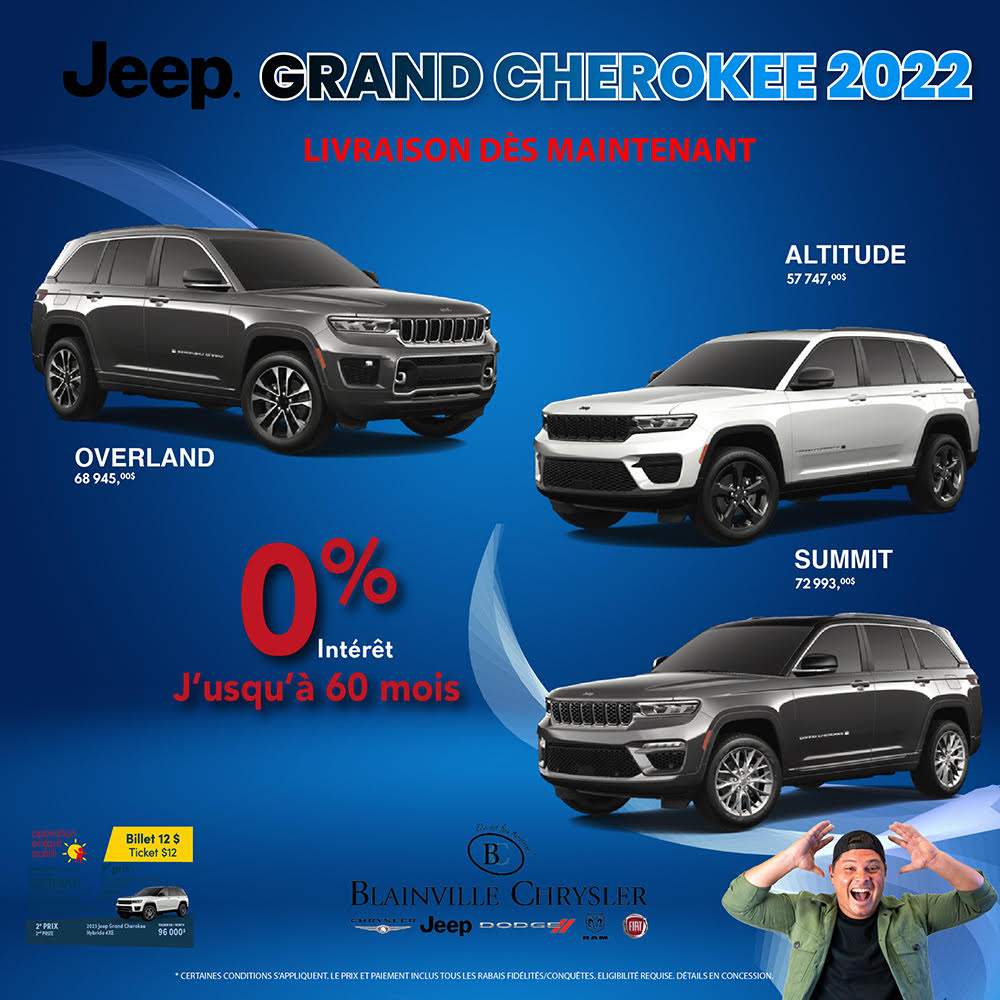 Blainville Chrysler Jeep Dodge Ram | 249 Bd de la Seigneurie O, Blainville, QC J7C 4N3, Canada | Phone: (450) 970-2796