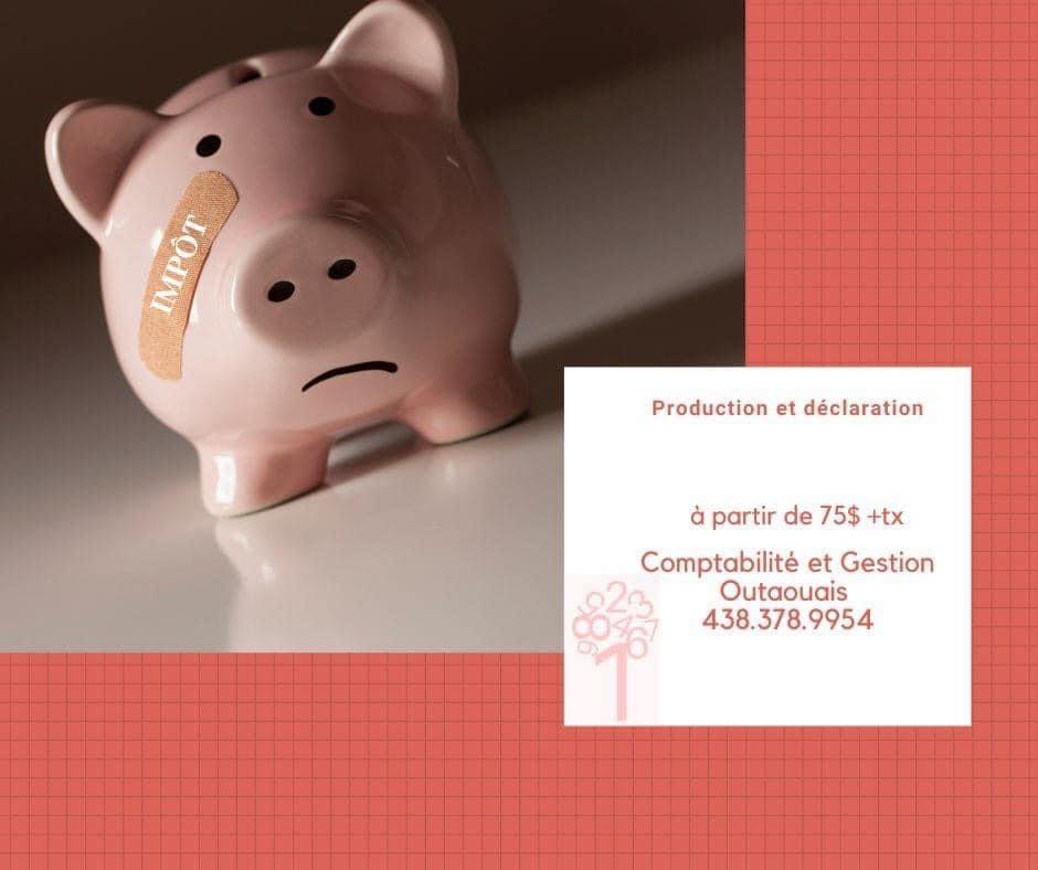 Comptabilité et Gestion Outaouais - Gatineau | 38C Rue Walker, Gatineau, QC J8L 3Y7, Canada | Phone: (819) 923-2508