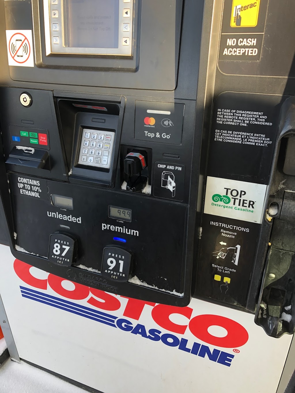 Costco Gasoline | 2201 Broadmoor Blvd, Sherwood Park, AB T8H 0A1, Canada | Phone: (780) 410-2521
