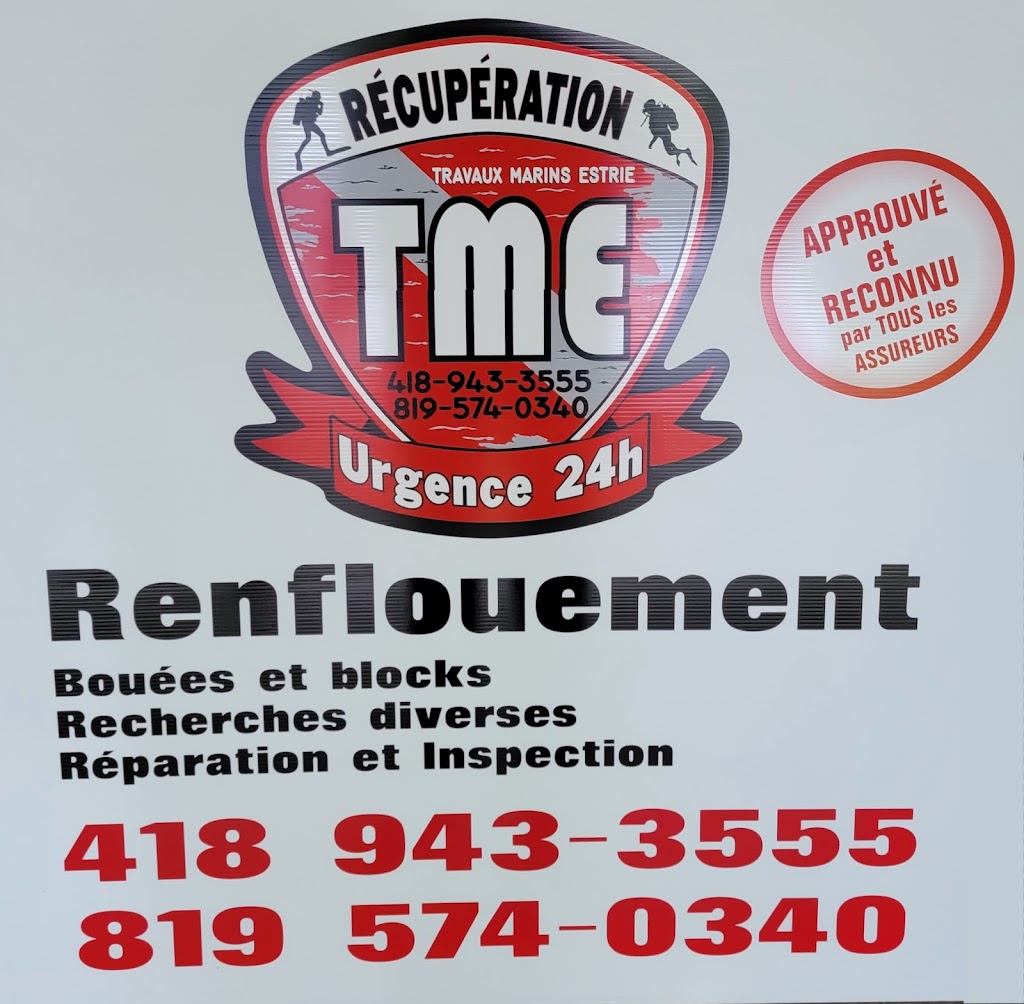 Urgence Plongée TME (Travaux Marin Estrie) | 39 Rue Fréchette, Magog, QC J1X 5Y2, Canada | Phone: (418) 943-3555