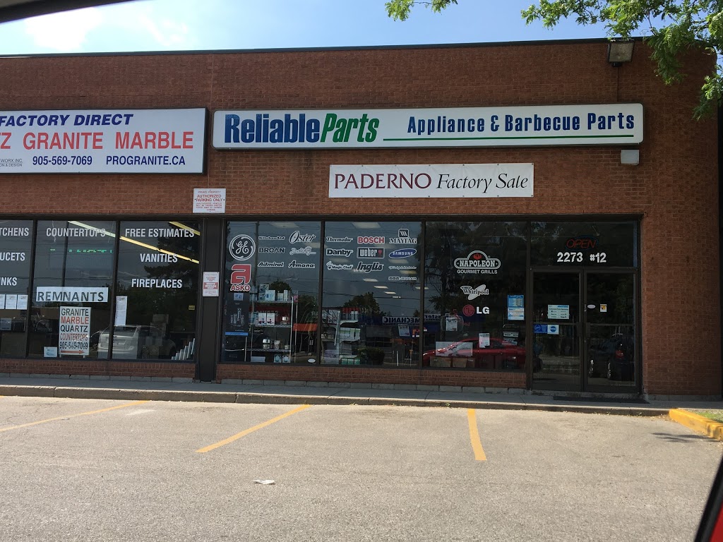 Reliable Parts | 2273 Dundas St W #12, Mississauga, ON L5K 2L8, Canada | Phone: (800) 941-9217