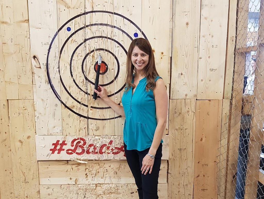 Bad Axe Throwing Mississauga | 4880 Tomken Rd Unit #1, Mississauga, ON L4W 1J8, Canada | Phone: (844) 818-0999