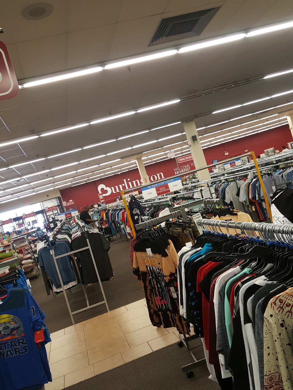 Burlington | 1551 Niagara Falls Blvd, Amherst, NY 14228, USA | Phone: (716) 833-0554